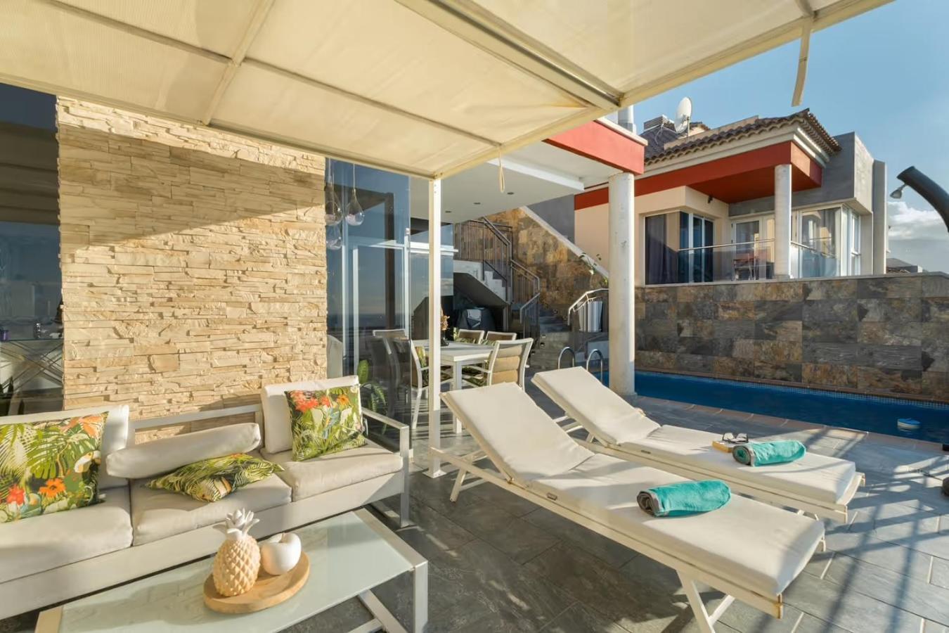 Villa Golden Horizon Con Piscina Privada Climatizada Santa Úrsula Εξωτερικό φωτογραφία