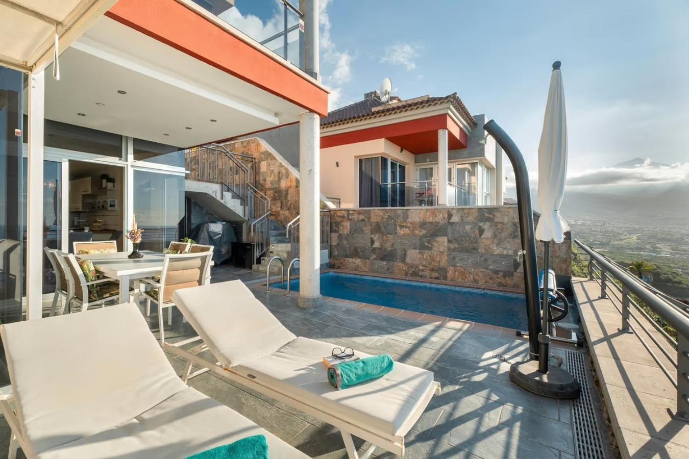 Villa Golden Horizon Con Piscina Privada Climatizada Santa Úrsula Εξωτερικό φωτογραφία