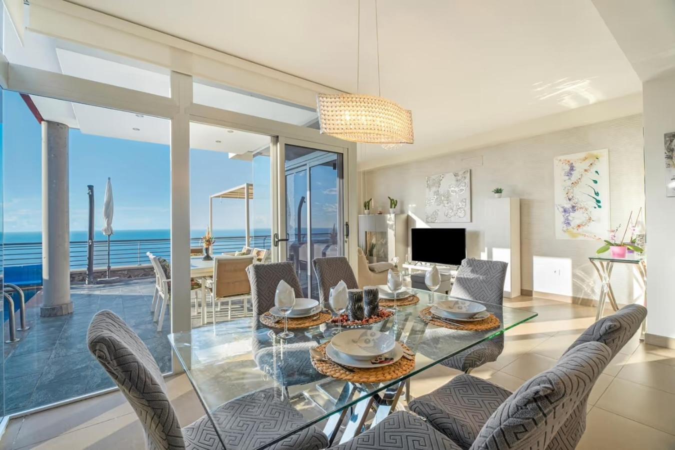 Villa Golden Horizon Con Piscina Privada Climatizada Santa Úrsula Εξωτερικό φωτογραφία